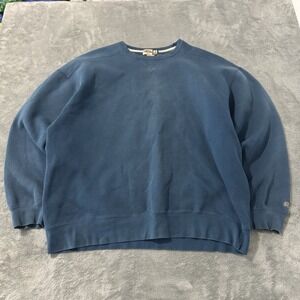 Vintage Russell Athletic‎ Sweatshirt Mens XL Teal Crew Neck Team Issue 90s